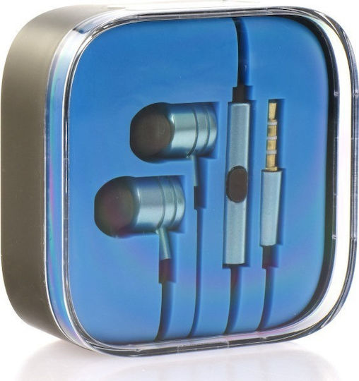 HFMI3 În ureche Handsfree cu două căști cu mufă 3.5mm Albastru