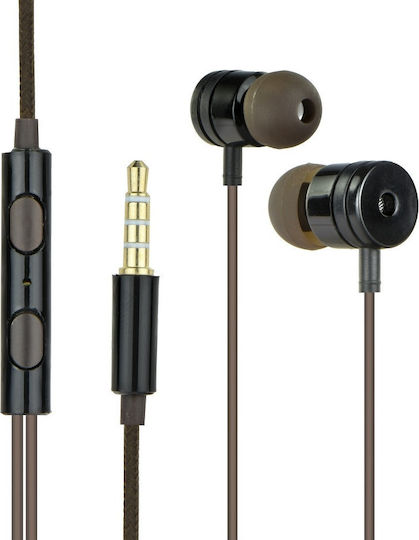 HFMI3 In-ear Handsfree Headphones with Connector 3.5mm Black