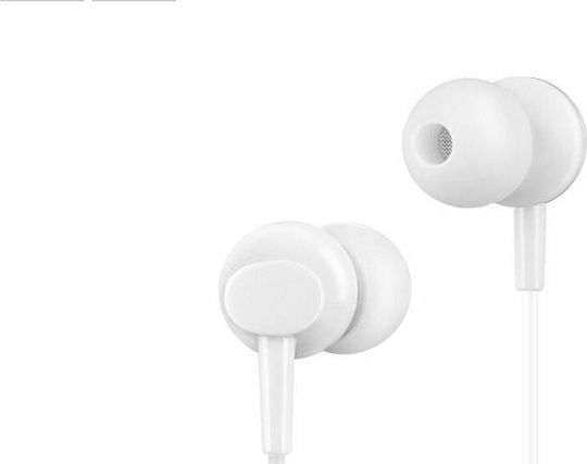 Hoco M14 Initial Sound In-ear Handsfree με Βύσμα 3.5mm Λευκό