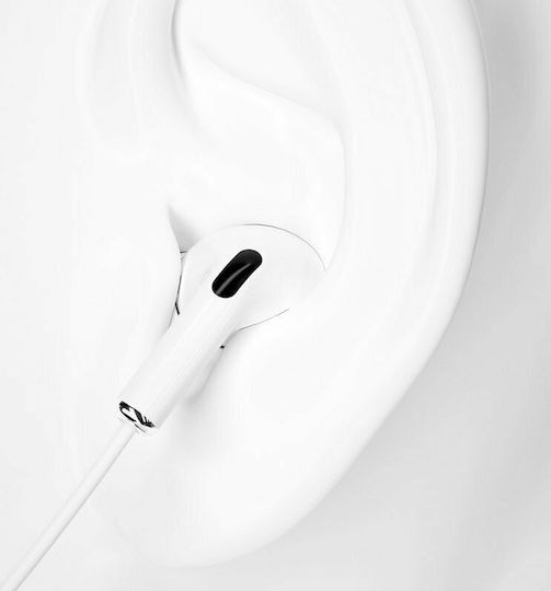 Dudao X14 In-ear Handsfree με Βύσμα 3.5mm Λευκό