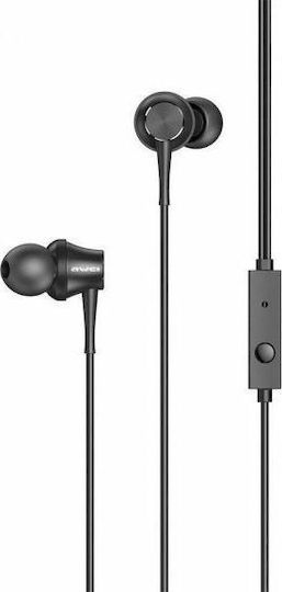 Awei PC-1 In-ear Handsfree Headphones with Connector 3.5mm Black