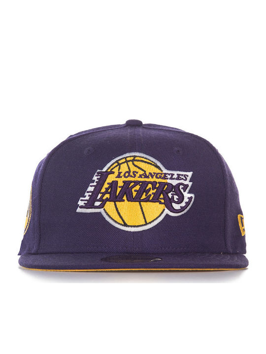 New Era Loslak Kobe Snapback Cap Purple