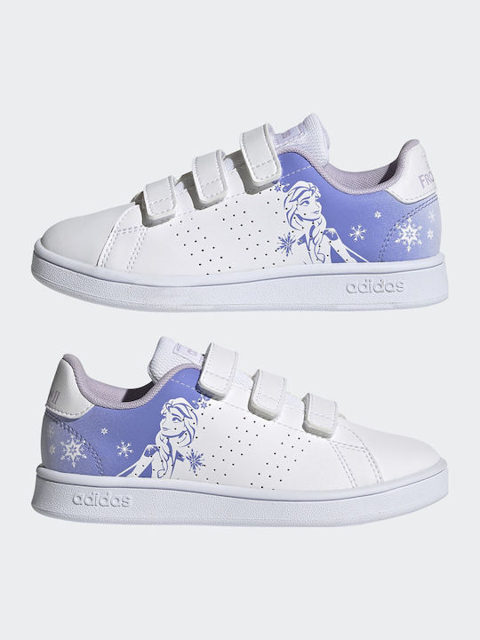 Advantage Advantage Kids Sneakers with Scratch Cloud White / Chalk Purple