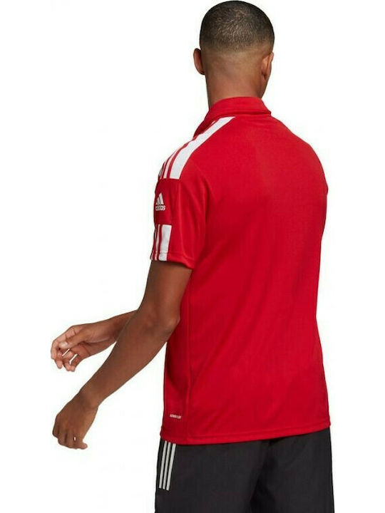 Adidas Squadra 21 Ανδρικό T-shirt Polo Κόκκινο