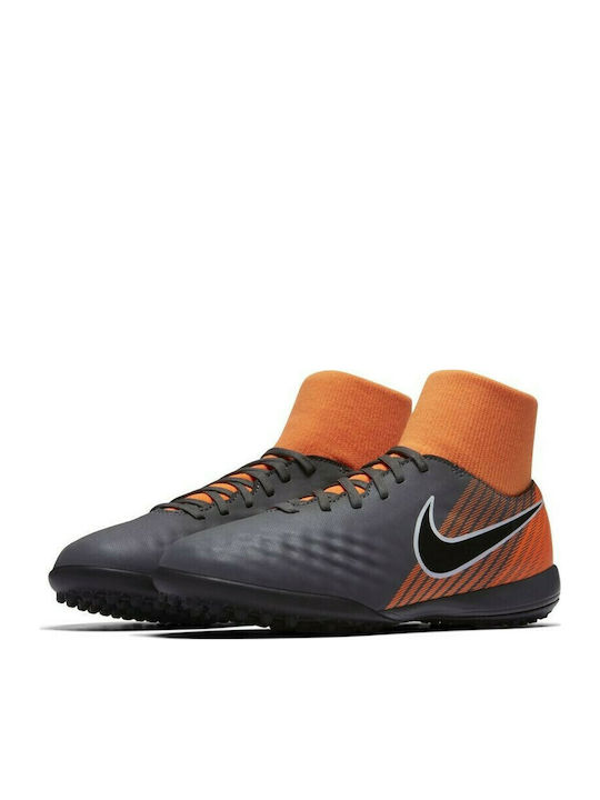 JR Mercurial TF Παιδικά Ποδοσφαιρικά Παπούτσια με Σχάρα Γκρι