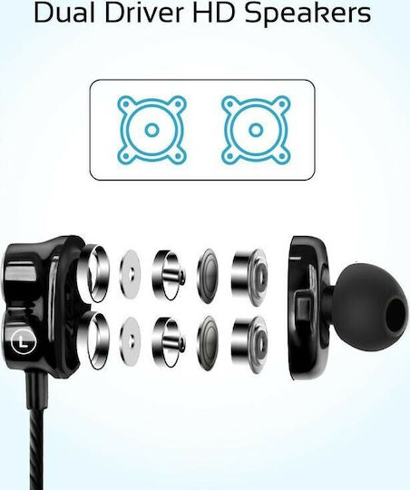 Promate Onyx Безжични Стерео с жак 3.5mm Черен