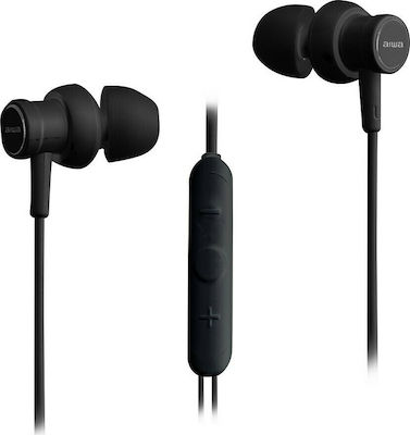 Aiwa Diamond ESTM500 In-Ear Freihändig Kopfhörer mit Stecker 3.5mm Schwarz