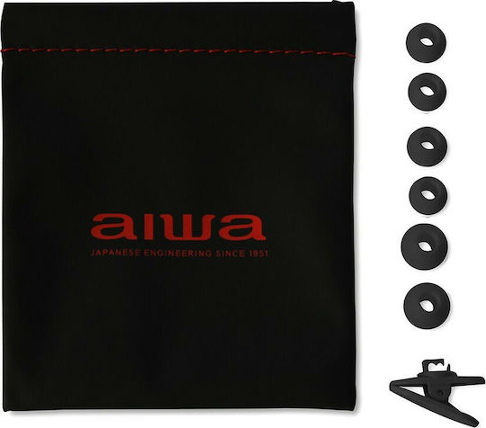 Aiwa Diamond ESTM500 In-ear Handsfree με Βύσμα 3.5mm Μαύρο