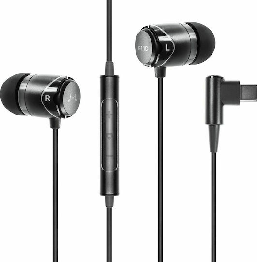 Soundmagic E11D In-ear Handsfree with USB-C Connector Black