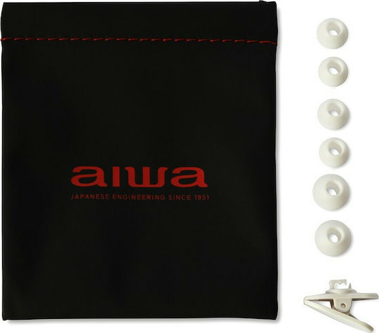 Aiwa Diamond ESTM500 In-ear Handsfree with 3.5mm Connector White