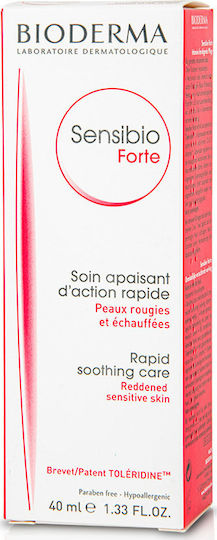 Bioderma Sensibio Forte Άμεση καταπραϋντική κρέμα για το ευαίσθητο δέρμα με ερυθρότητα