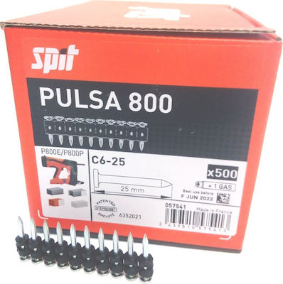 Spit C6-25 Nails 25mm 500pcs