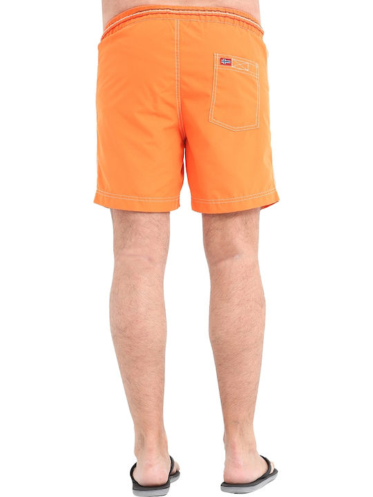 Napapijri Valdez Herren Badebekleidung Shorts Orange