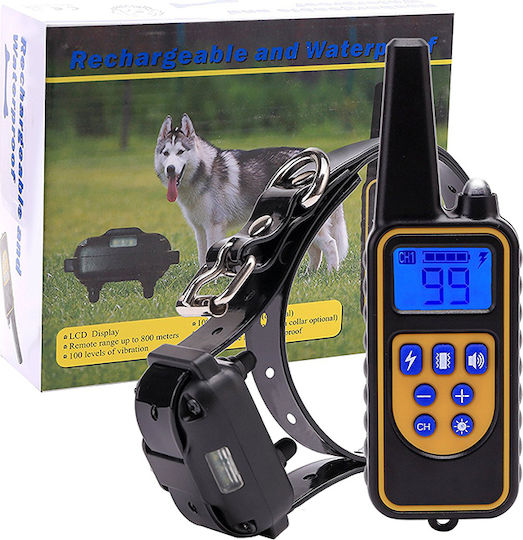 Wellturn Dog Training Shock Collar Rechargeable with Range 800m