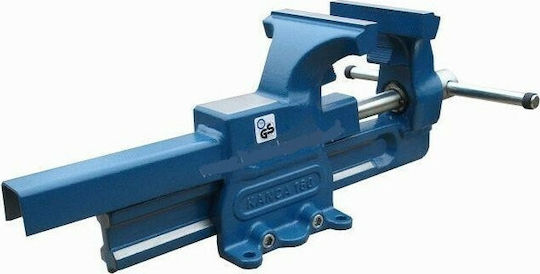 Kanca Fixed Bench Vise Made of Steel with Maximum Opening 227mm