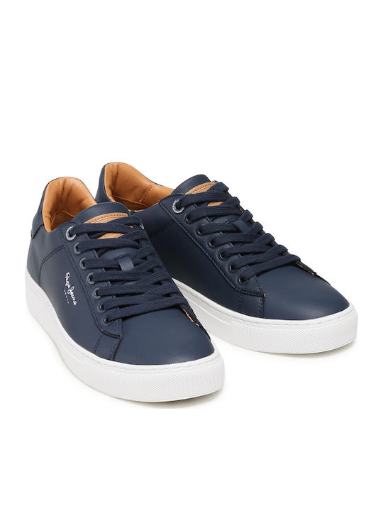 Pepe Jeans Joe Cuo Men's Sneakers Navy Blue