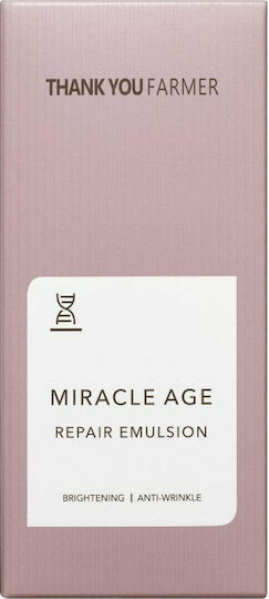 Thank You Farmer Miracle Age Emulsie de Față 24h pentru Reconstrucție, Pete Pigmentare și Albire cu Ceramide 150ml