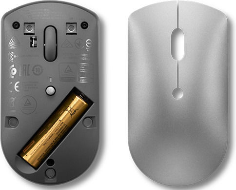 Lenovo 600 Bluetooth Silent Mouse Wireless Mouse Silver