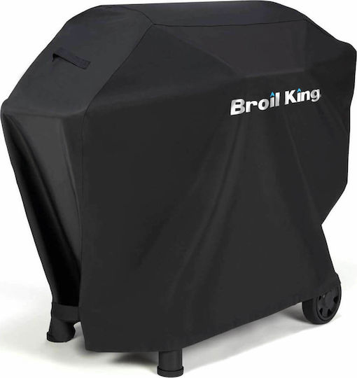 Broil King Grill Cover Black Compatible with the Crown Pellet 500 from Polyester 97cmx56cmx124cmcm