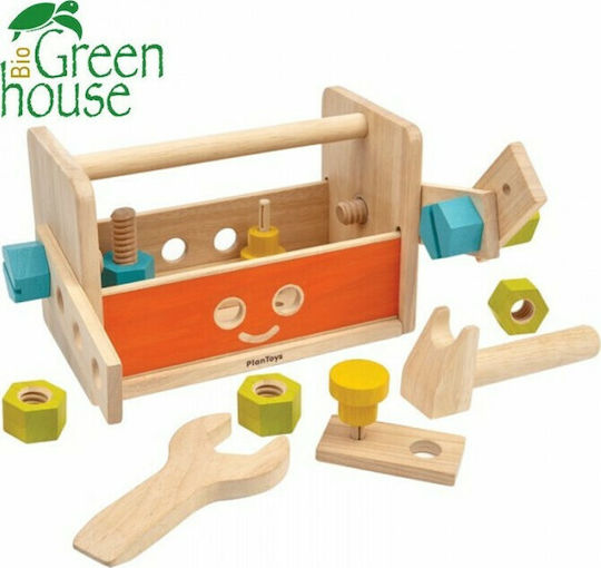 Plan Toys Παιδικό Εργαλείο από Ξύλο για 3+ Ετών 10τμχ