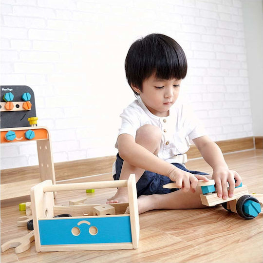 Plan Toys Παιδικό Εργαλείο από Ξύλο για 3+ Ετών 10τμχ
