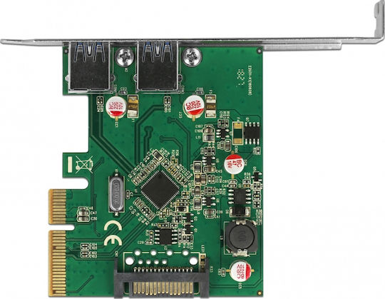 DeLock PCIe Controller with 2 USB 3.1 Ports