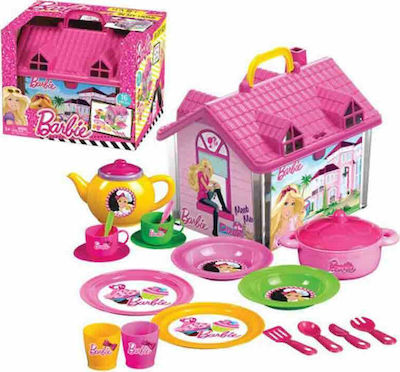 Dede Tea Set Toy Σετ Τσαγιού Barbie σε Σπιτάκι Barbie 16pcs 01816