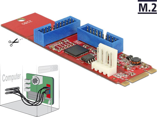 DeLock PCIe Card with USB 3.0 Port