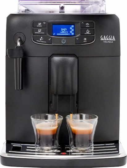 Gaggia Velasca Automatic Espresso Machine 1850W Pressure 15bar with Grinder Black