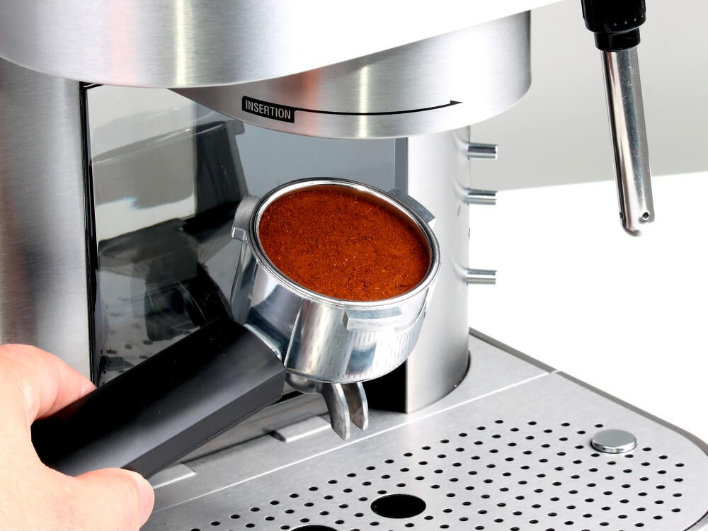 Rommelsbacher EKS 2010 Μηχανή Espresso 1275W Πίεσης 19bar Ασημί ...