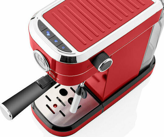 ETA Storio 6181 90030 Espressomaschine 1350W Druck 20bar Rot