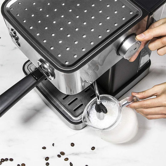 Cecotec Express Power Espresso 20 Automatic Espresso Machine 850W Pressure 20bar Silver