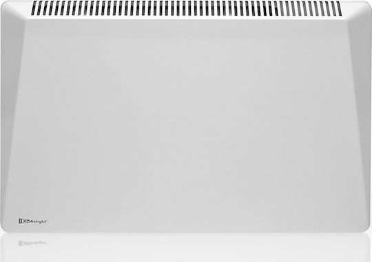 Radialight Sirio 10 Convector Heater Wall 1000W with Electronic Thermostat 65x42cm White