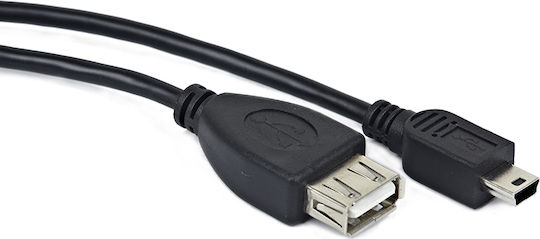 Cablexpert A-OTG-AFBM-002 Convertor mini USB masculin în USB-A feminin 1buc