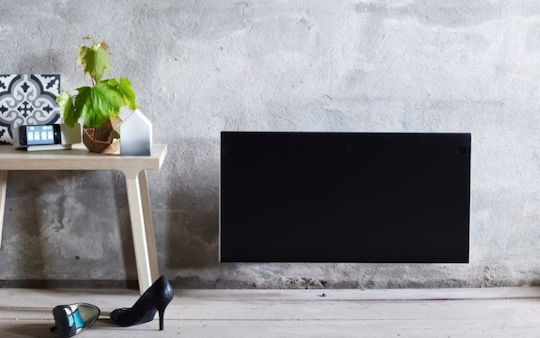 Adax Neo NP12 KDT Convector Heater Wall 1200W with Electronic Thermostat 93.4x37cm Black