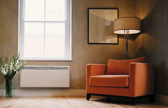 Beha PV 15 Конвектор Стена 1500W с Електронен Термостат и WiFi 117.5x40см Бял