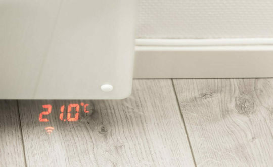 Beha PV 8 Convector Heater Wall 800W with Electronic Thermostat and WiFi 67x40cm White