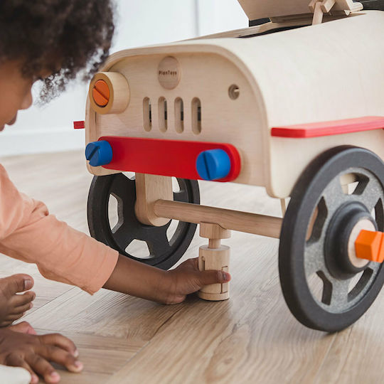 Plan Toys Mașină Din Lemn Pentru Copii Peste 3 Ani