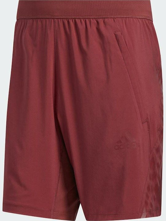 Aeroready 3-Stripes 8-Inch Sportliche Herrenshorts Legacy Red