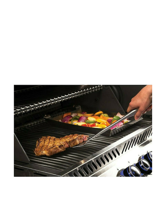 Napoleon Set of 3 BBQ Tools with Basting Brush, Tongs, and Spatula 70034