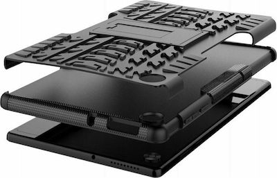 Tech-Protect Armorlok Umschlag Rückseite Silikon Schwarz (Lenovo Tab M10 HD (2. Generation) 10,1 Zoll) 208911