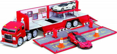 Maisto Ferrari Hauler Truck with Set for 4++ Years 12388