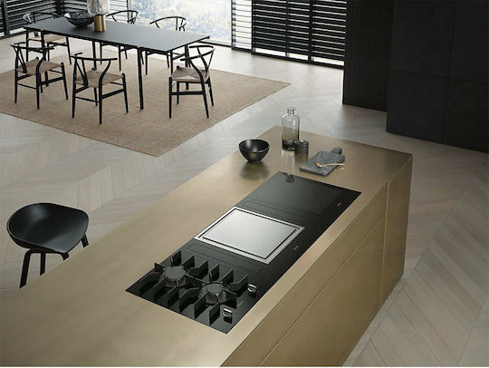 Miele Induction Cooktop Autonomous with Child Lock Function 37.8x52εκ. Silver