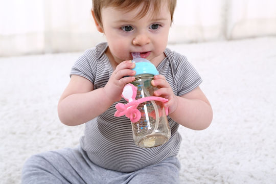Baby to Love Hugging Monkey Μασητικός Κρίκος Οδοντοφυΐας με Gel από Σιλικόνη για 3 m+