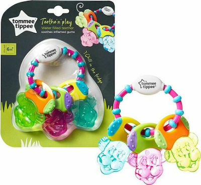 Tommee Tippee Teething Rattle with Water made of Plastic for 6 m+ 1pcs