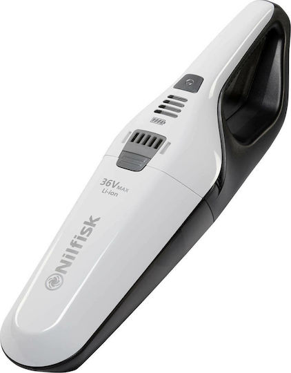 Nilfisk Easy 36V Max Επαναφορτιζόμενη Σκούπα 2 σε 1 Stick & Χειρός 36V Λευκή