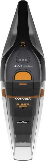 Concept VP4351 Επαναφορτιζόμενο Σκουπάκι Χειρός 11.1V Μαύρο