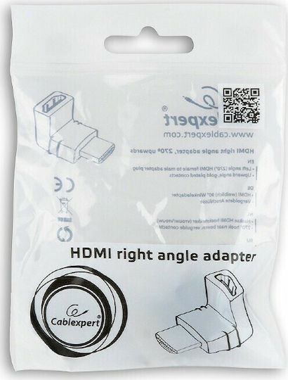 Cablexpert Converter HDMI male to HDMI female 1pcs A-HDMI270-FML
