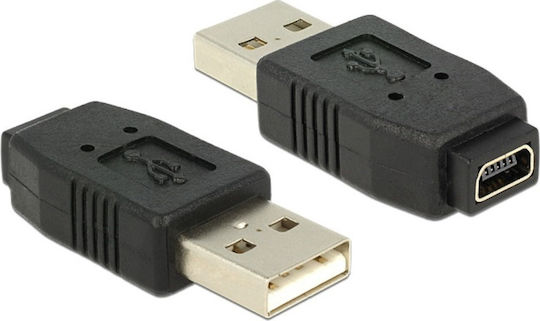 DeLock Convertor USB-A masculin în USB-B feminin 1buc 65094