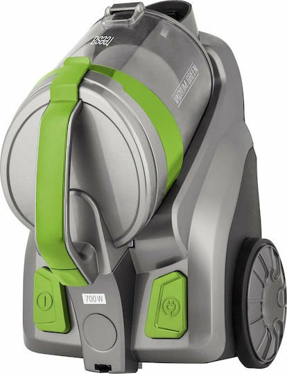Teesa TSA5015 Ηλεκτρική Σκούπα 700W με Κάδο 2lt Ασημί